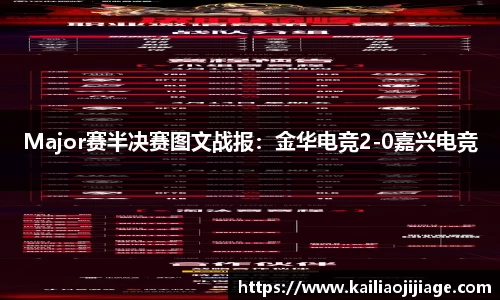 Major赛半决赛图文战报：金华电竞2-0嘉兴电竞